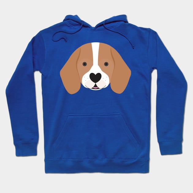 Beagle puppy Hoodie by creativemonsoon